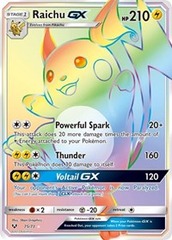 Raichu GX (Secret) - 75/73 - Shining Legends